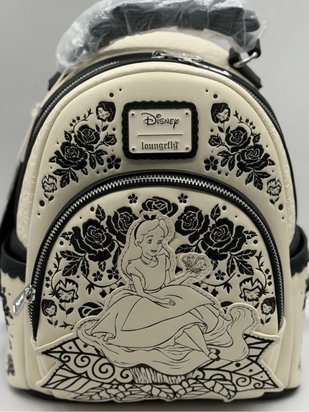 Loungefly Disney Alice In Wonderland Sketch Mini Backpack‎ NWT